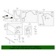 thumbnail image 1 of New Genuine Nissan Bracket-Condenser 92114JM000 / 92114-JM000 OEM, 1 of 10