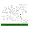 thumbnail image 1 of New Genuine Nissan Bracket Front Bumper Side Lh OE 62223JF01B, 1 of 10