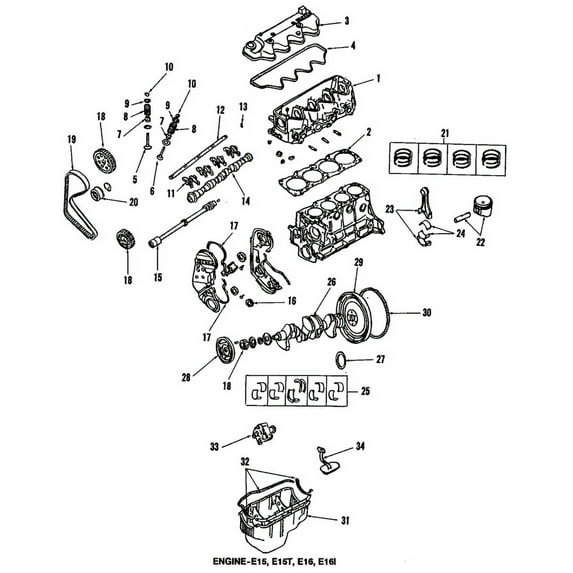 New Genuine Nissan Collet Valve OE 1321001M01