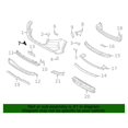 thumbnail image 1 of New Genuine Nissan Cover-Bumper Bracket OE 622A06RA0H, 1 of 10