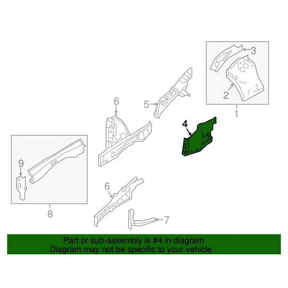 New Genuine Nissan Cvr Splsh Hoodl 648393JA0A / 64839-3JA0A OEM
