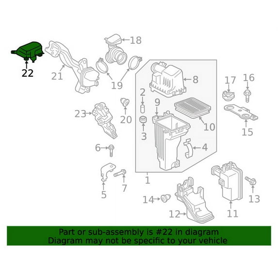 New Genuine Nissan Duct Assy Air OE 165545RA1A