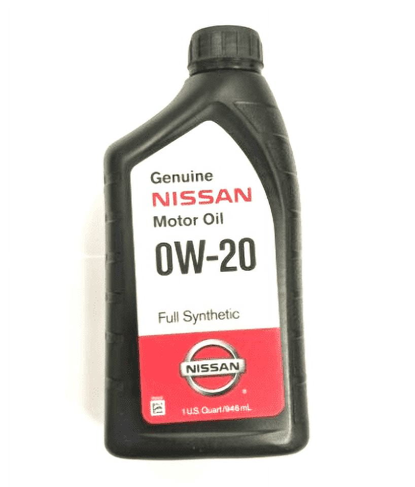 New Genuine Nissan Engine Oil 0W20 3 Quarts Synthetic OE 999PK000W20N