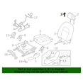 thumbnail image 1 of New Genuine Nissan Holder Assy Headrest,Lock 876026CA0A / 87602-6CA0A OEM, 1 of 10