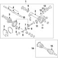 thumbnail image 1 of New Genuine Nissan / Infiniti Bearing Diff Side 384408S12A / 38440-8S12A OEM, 1 of 9