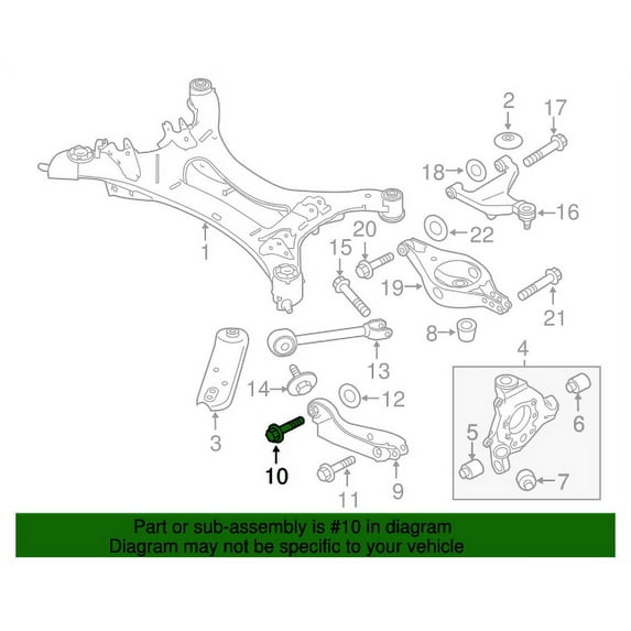 New Genuine Nissan / Infiniti Bolt 55226JA00B OEM