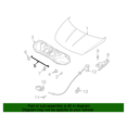 thumbnail image 1 of New Genuine Nissan Rod-Hood Support 657715Z000 / 65771-5Z000 OEM, 1 of 10