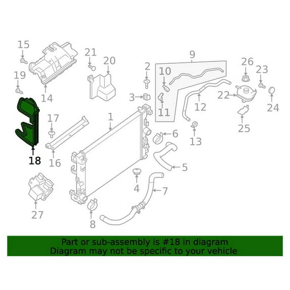 New Genuine Nissan Seal-Condenser,Side 921855RL0A / 92185-5RL0A OEM