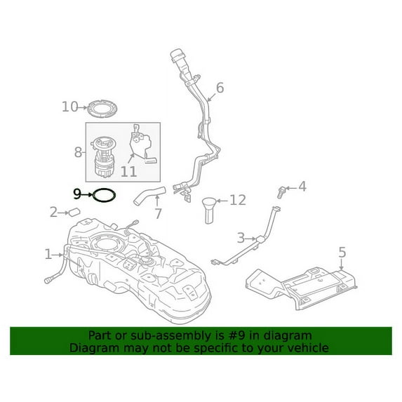 New Genuine Nissan Seal-O Ring OE 166181KC0A