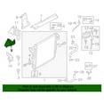 thumbnail image 1 of New Genuine Nissan Seal-Radiator,Rh 214985ZW0A / 21498-5ZW0A OEM, 1 of 10
