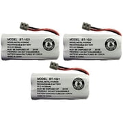 NEW! Genuine Uniden BT-1021 BBTG0798001 Cordless Handset Rechargeable Battery 3-Pack