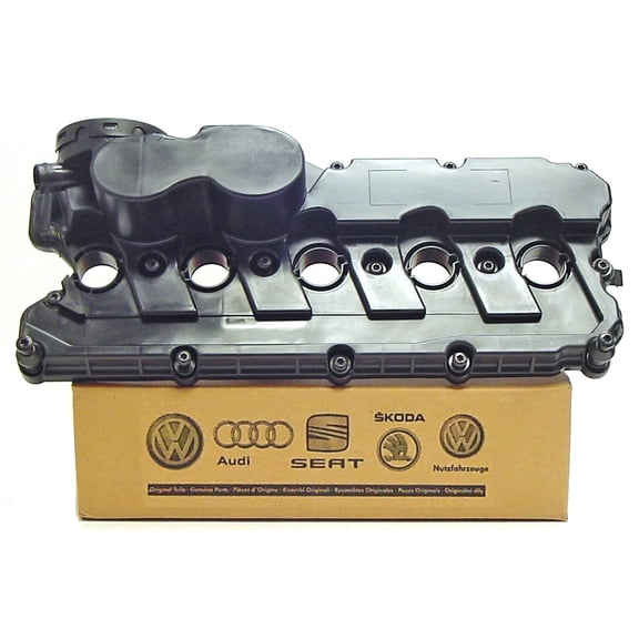 New Genuine OEM VW Engine Valve Cover & PCV Valve 2.5 Jetta Rabbit Golf Passat SportWagen 2006-2014