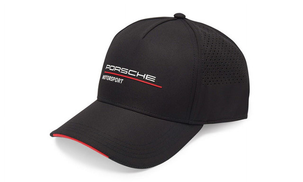 New Genuine Porsche Baseball Cap Motorsport 3 Perforated Black ...