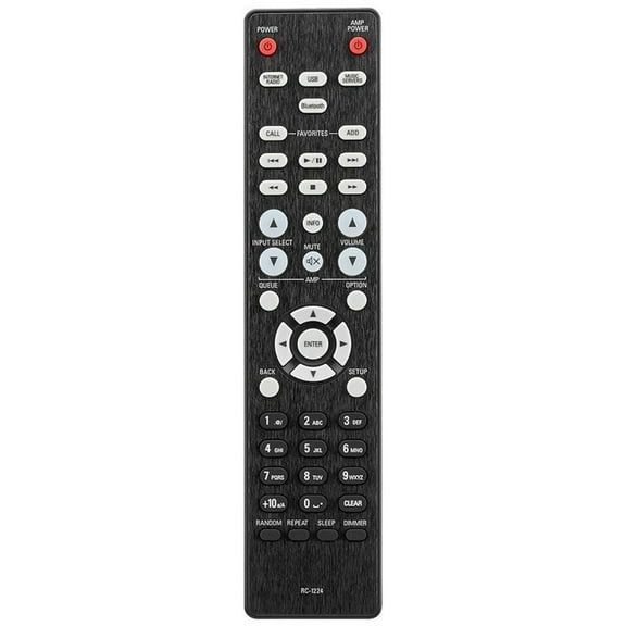 New Genuine RC-1224 For Denon AV Audio System Remote Control DNP-800NE DNP800NE