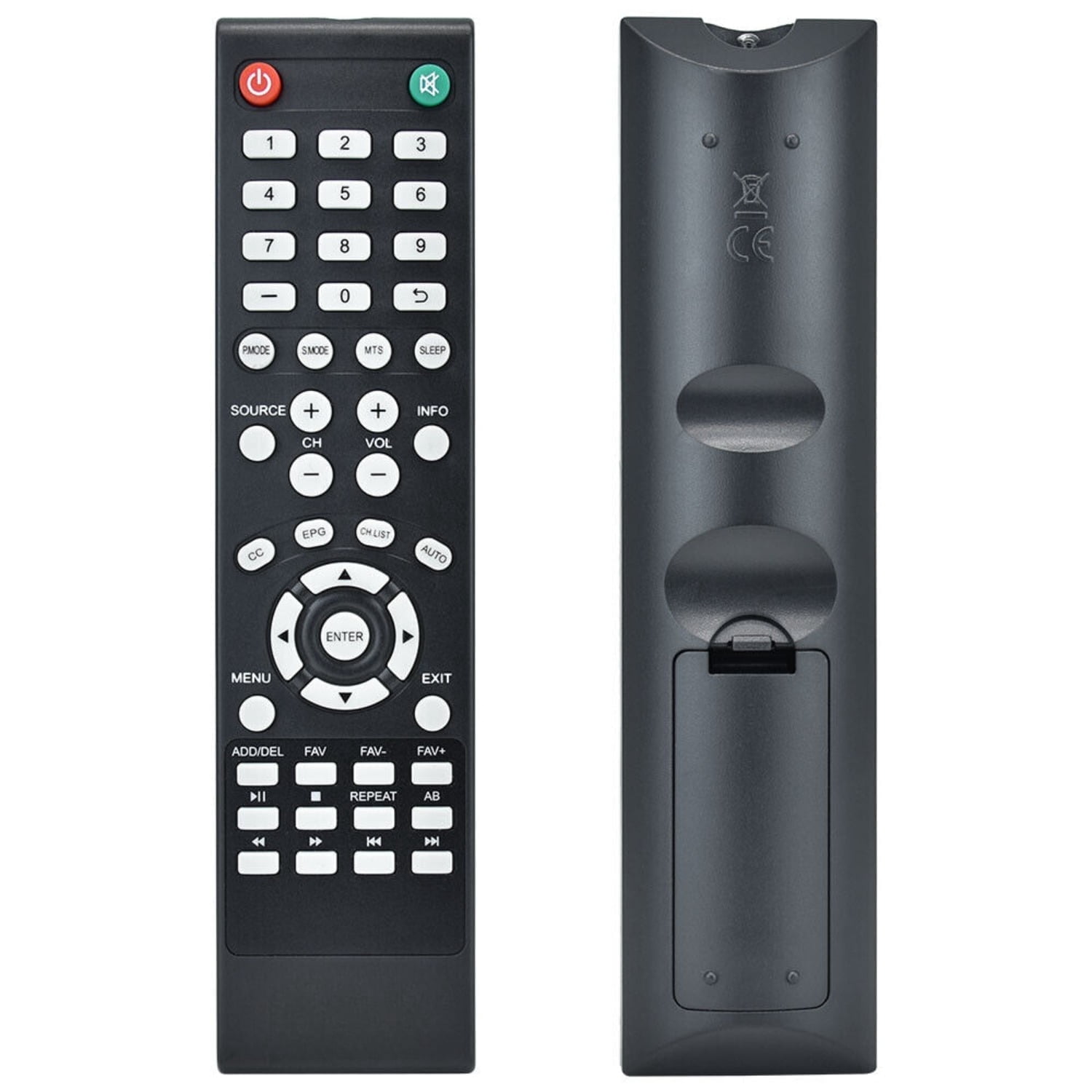 New Genuine RTU4300-B For RCA TV Remote Control RTUC5537 RLDED5098-UHD ...
