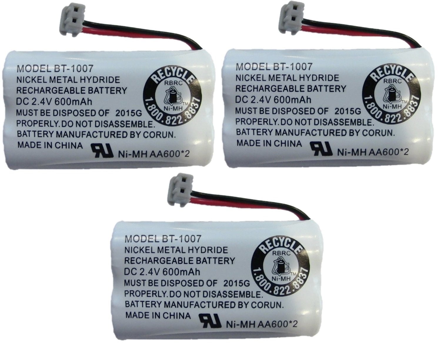 New! Genuine Uniden BBTY0651101 BT1007 NiMH 600mAh DC 2.4V