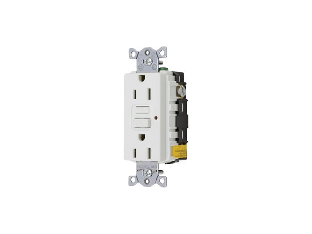 Hubbell 15A Marine SELF Test GFR White