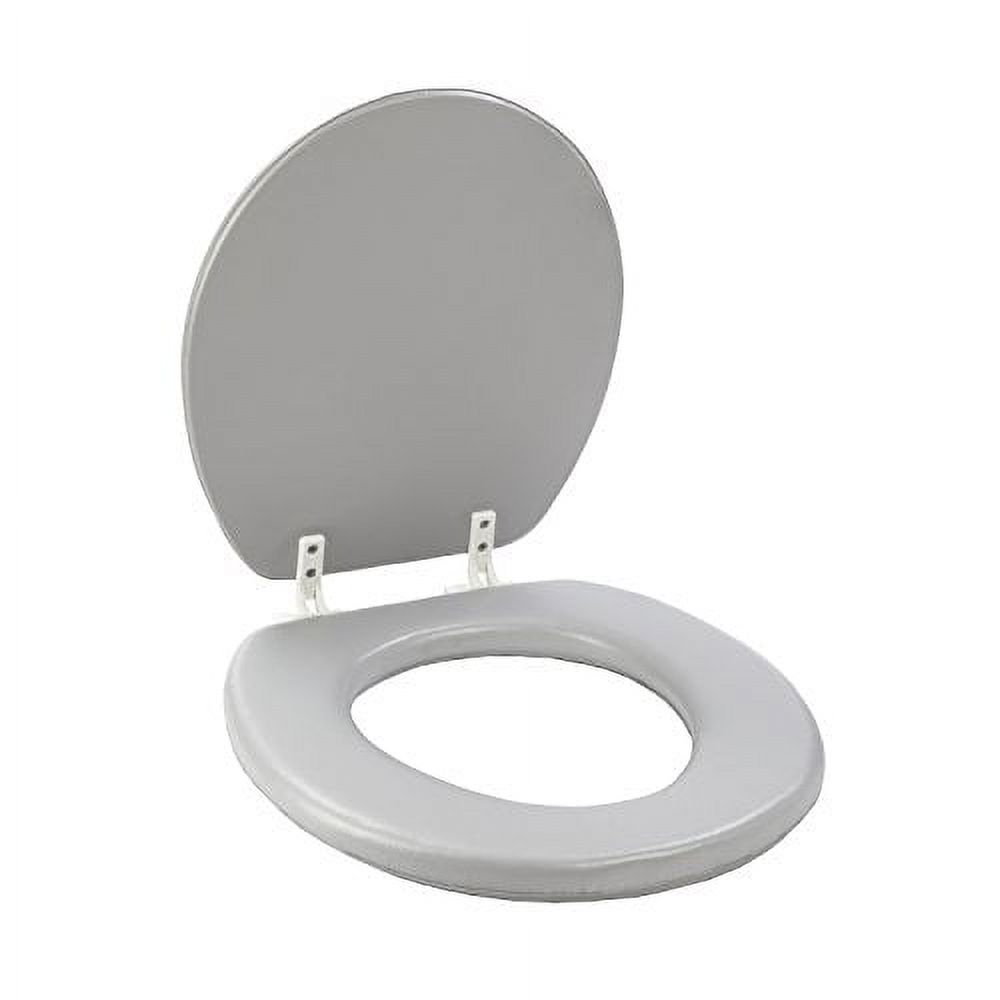 New Ginsey Standard Size Toilet Seat 3" x 12.9" x 11.6" Secure and