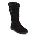 thumbnail image 1 of New Girl Little Angel Winter-865E Suede Fur Criss Cross Strappy Winter Boot Size, 1 of 5