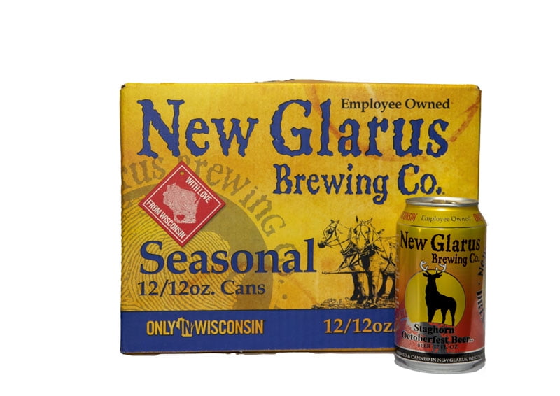 New Glarus Seasonal, 12 Pack, 12 Fl Oz Cans, Craft Seasonal