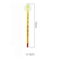 New Glass Meter Aquarium Fish Tank Water Temperature Suction Cu 5ML