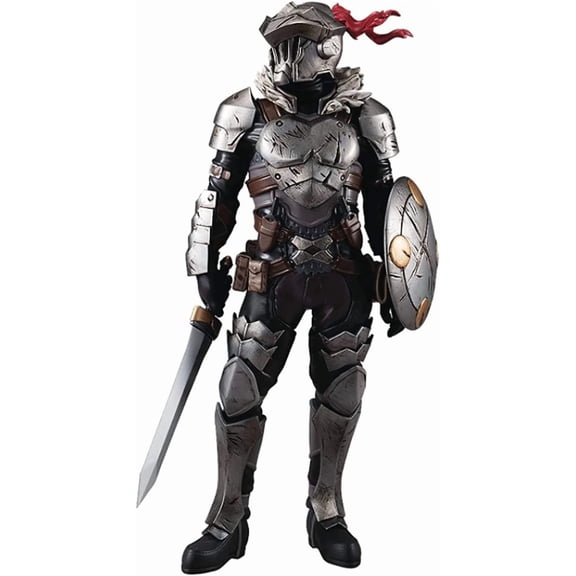New Goblin Slayer Statue, 18cm/7inch Handmade PVC Anime Cartoon Game Character Statue Collectibles Decorations Crafts Gifts