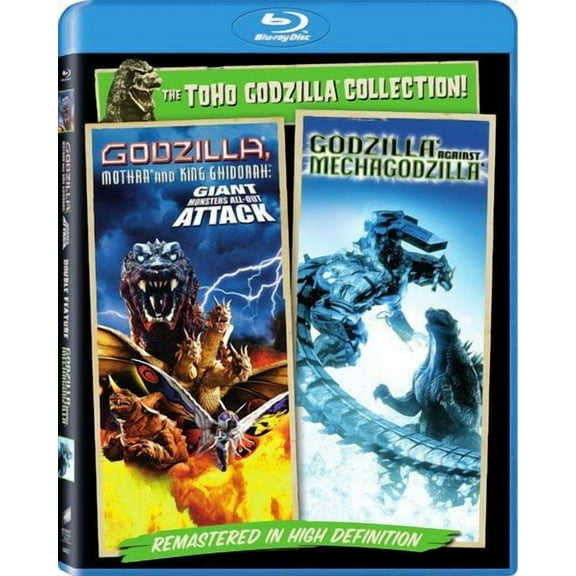 New Godzilla: vs Mechagodzilla, Giant Monsters All Out Attack (Blu-ray)