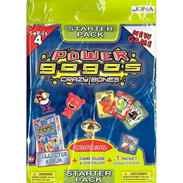 New - Gogos Crazy Bones Series 4 Starter Pack - Series 4 Card