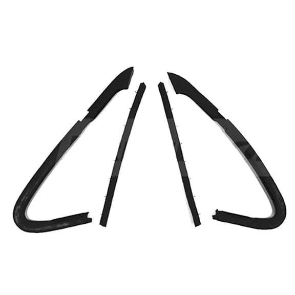 New Goodmark Vent Window Weatherstrip, Fits 1981-1986 Chevrolet Fullsize C/K Pickup