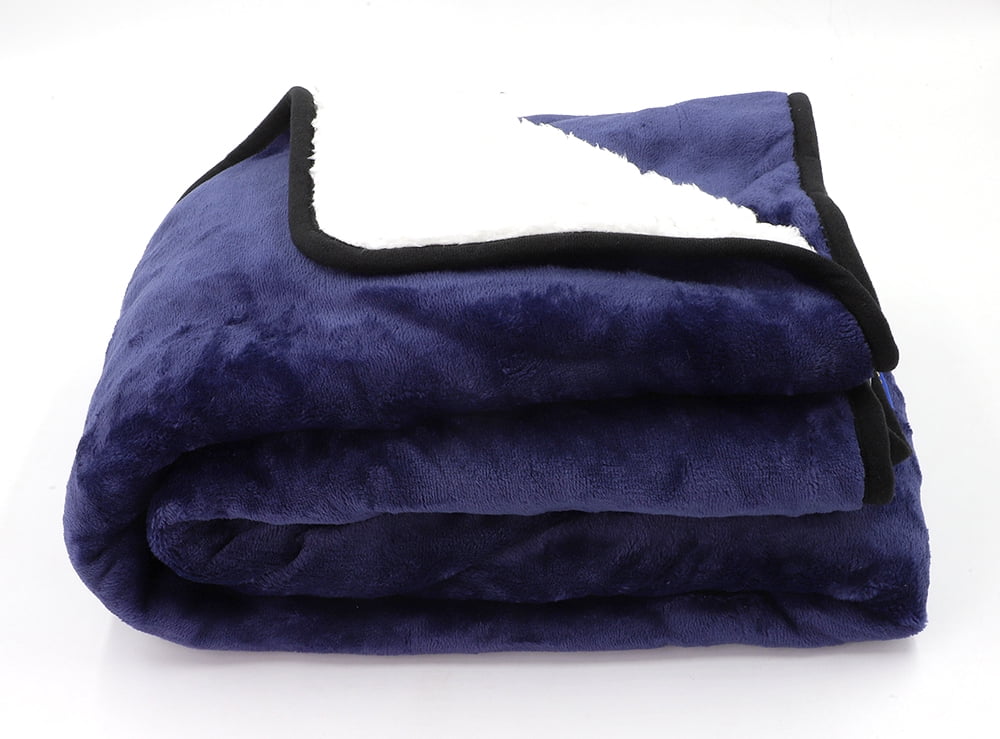 New Goodyear 12V Heated Blanket, Reversible Plush/Sherpa, Assembled Product Dimensions: 55 x 39, 2lb