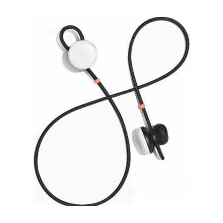 New Google Pixel Buds Bluetooth Wireless High Quality Noise Cancellation Earphones - Clearly White