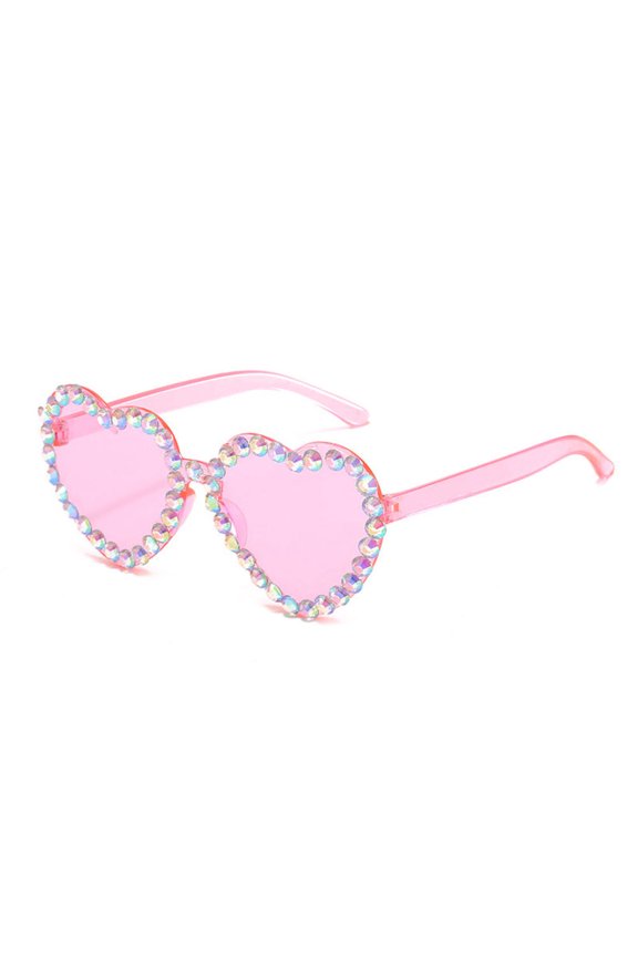 New Gorgeous Diamonds Studded Sunglasses Fashionable and Caring Ladies' Trendy Glasses wedding photography studio street photography decoration sunglasses