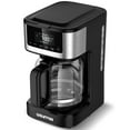 thumbnail image 1 of New Gourmia 12 Cup Programmable Hot & Iced Coffeemaker, Stainless Steel, 1 of 7