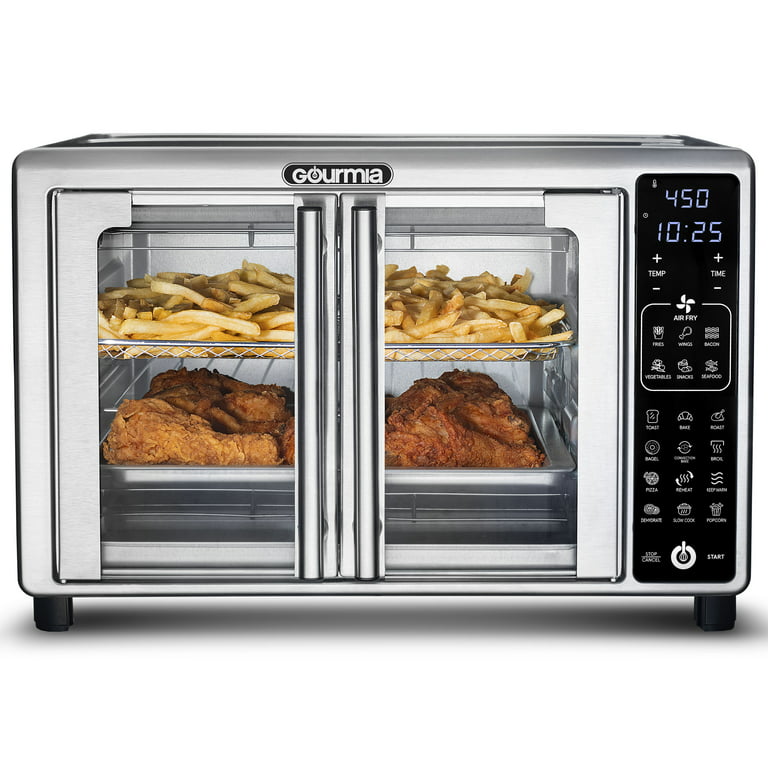 https://i5.walmartimages.com/seo/New-Gourmia-6-Slice-Digital-Toaster-Oven-Air-Fryer-with-19-One-Touch-Presets-Stainless-Steel_e0f86b67-7453-4bad-bfe8-ce2d9179208f.eff6dd7ef085616e57a081b8e40a3740.jpeg?odnHeight=768&odnWidth=768&odnBg=FFFFFF