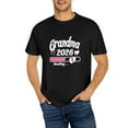 thumbnail image 1 of New Grandma - Grandma est. 2026 - Grandma To Be T-Shirt, OdeJous Funny T-Shirt Black, S, 1 of 5