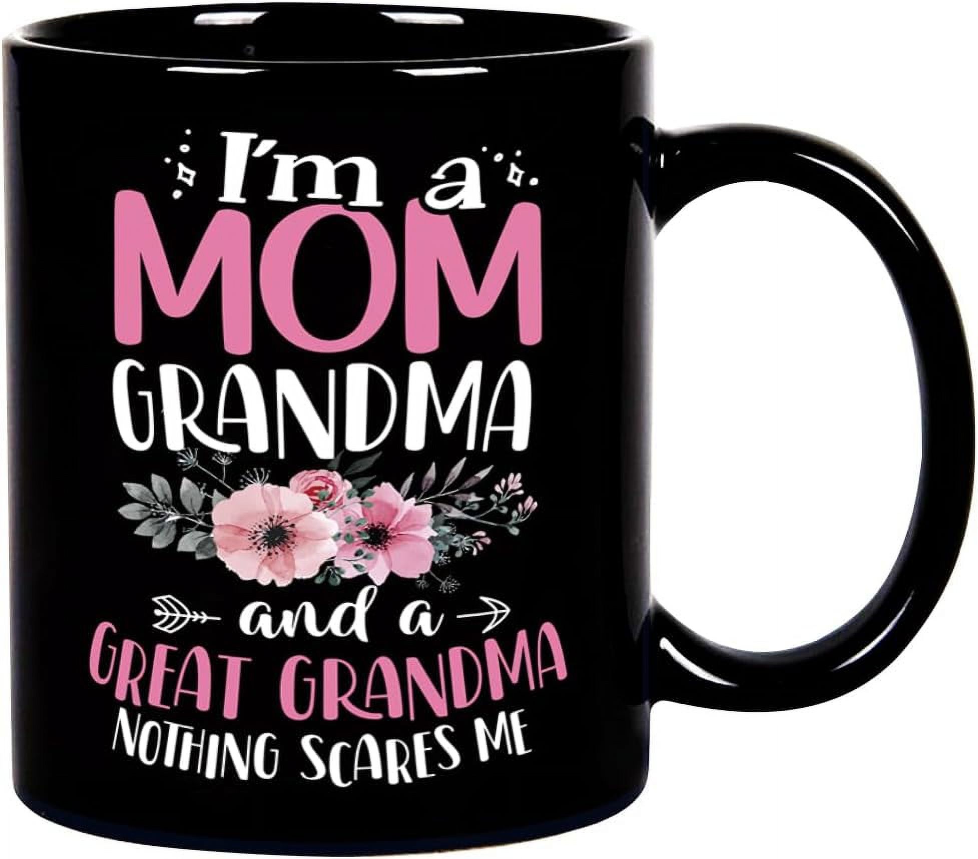New Great Grandma Gifts Coffee Mug,Pregnancy Baby Announcement, Promoted To Great Grandma 2025 Coffee Mug Tea Cup 11 oz