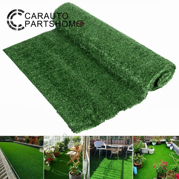 New Green Artificial Grass Rug 6 Ft. X 8 Ft. Patio Deck Indoor Outdoor Landscape