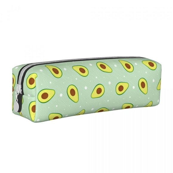 New Green Avocado Pencil Case Pencil Pouch Pen Box for Big Capacity Pencil Bags Students Cosmetic Statiry