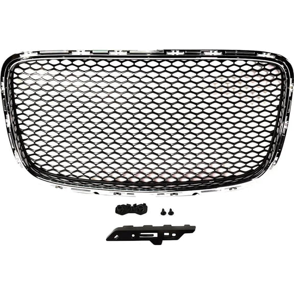 New Grille Assembly Compatible With Chrysler 300 Touring 6 Cyl 3.6L 300 C 8 Cyl 5.7L 300 S 6 Cyl 3.6L 300 Touring L 6 Cyl 3.6L 300 C 6 Cyl 3.6L 2015-2022 By CH1200403 5SZ42SZ0AE
