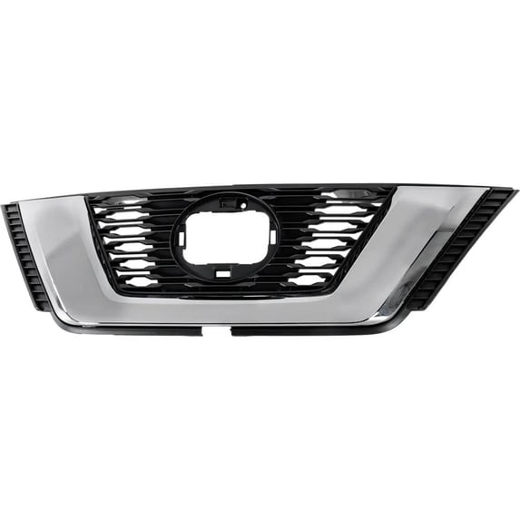 New Grille Assembly Compatible With Nissan Rogue SL Hybrid 4 Cyl 2.0L Rogue SV 4 Cyl 2.5L Rogue SV Hybrid 4 Cyl 2.0L Rogue SL 4 Cyl 2.5L 2018-2020 By NI1200291 623109TG0B