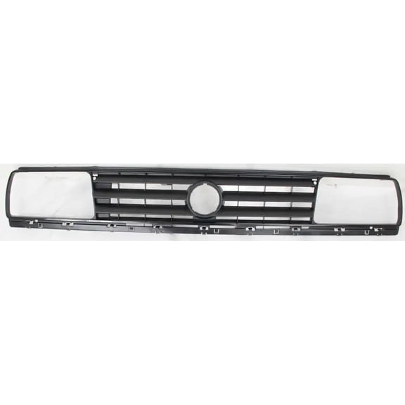 New Grille Assembly Compatible With Volkswagen Jetta GL 4 Cyl 1.8L Golf GTI 16-Valve 4 Cyl 2.0L Golf GT 4 Cyl 1.8L Jetta Carat 4 Cyl 1.8L 1988-1992 By VW1200102 165853653E01C