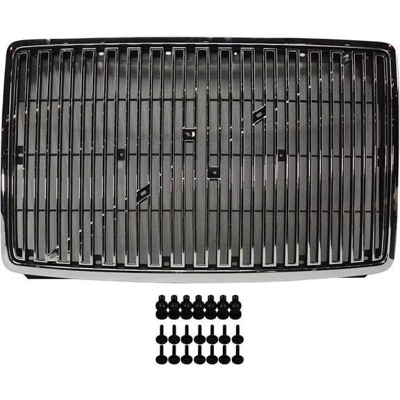 New Grille Assembly Compatible With Volvo VN VN64T 6 Cyl 14.6L VNL Base 6 Cyl 14.0L VN VN64T 6 Cyl 14.0L VNL Base 6 Cyl 10.8L VN VN42T 6 Cyl 14.0L 1998-2003 By 8284221