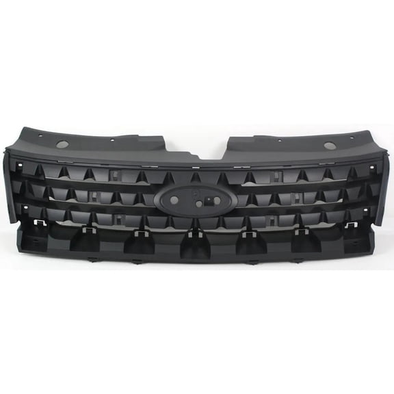 Front Grille Assembly Compatible with 2008-2009 Ford Taurus SEL 3.5L (08-09) Limited 3.5L (08-09) SE (09) Emblem Provision 8G1Z8A284A FO1223110 ARBF070110Q FO1223110