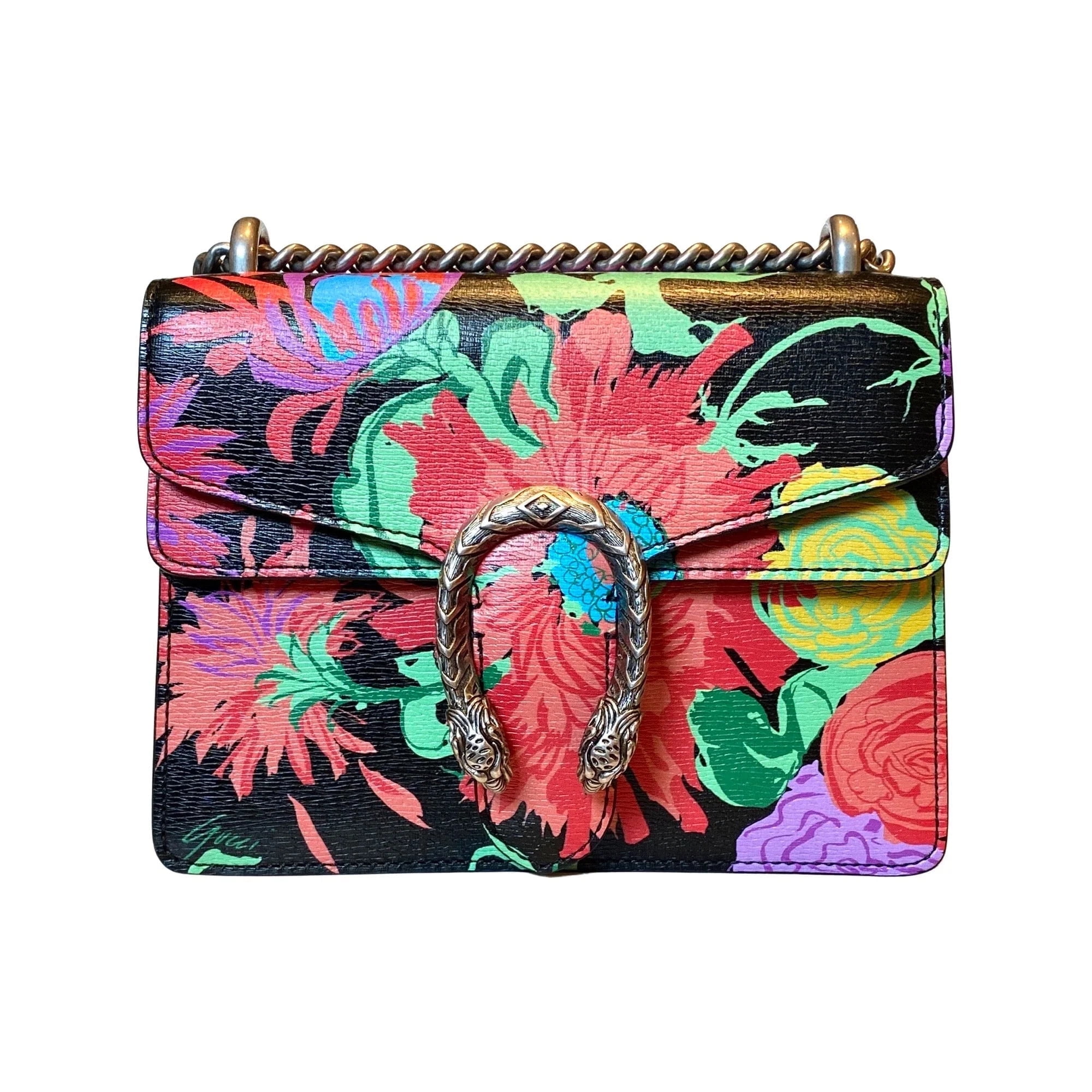 Gucci small floral bag hotsell