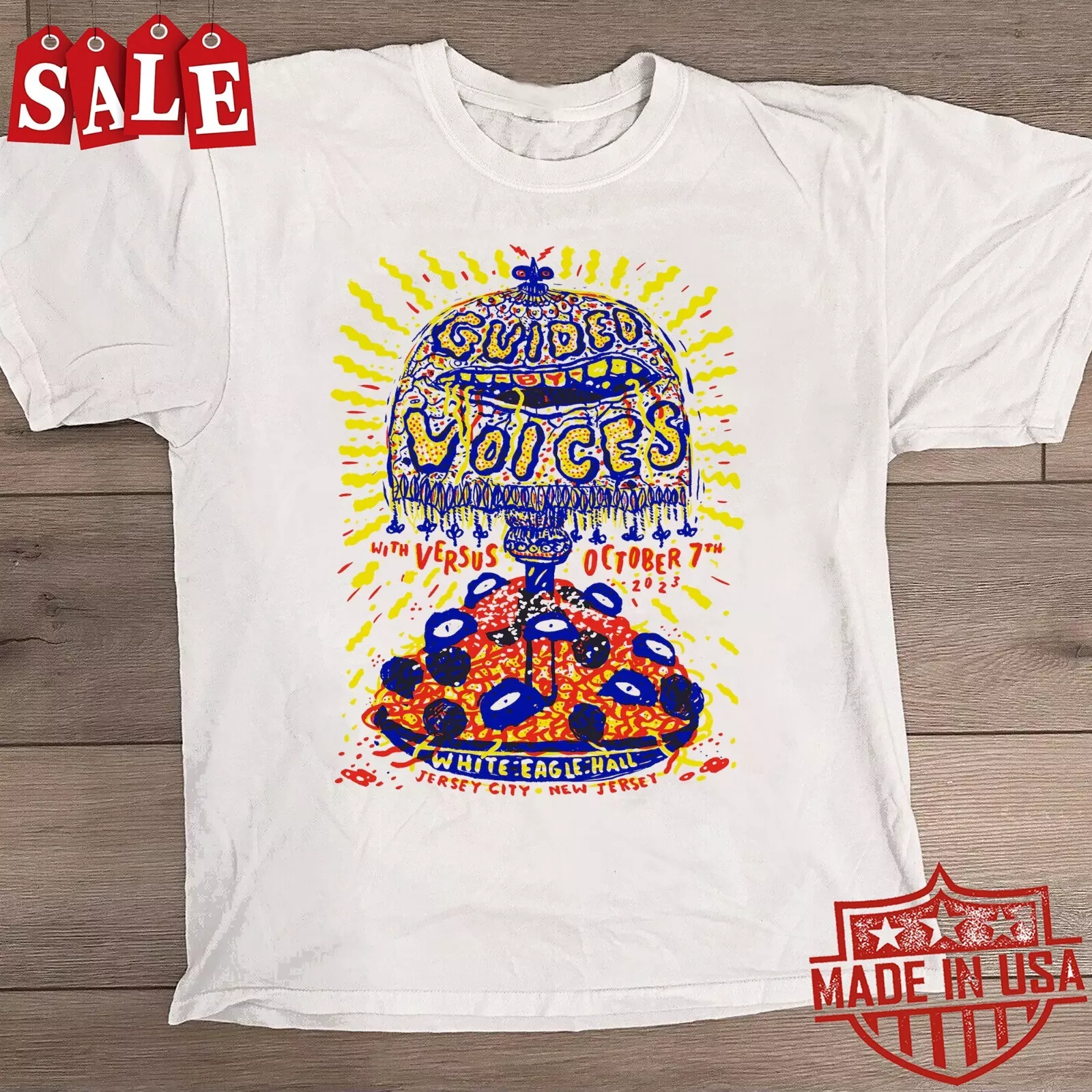 New Guided By Voices Jersey City Gift For Fans Unisex S5xl Shirt