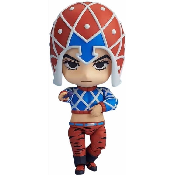 New Guido Misuta Figure, q Version repalcement face Gudo Misuta Movable Figurine 10cm/3.9inch Handmade Statue Collection Anime Fans Gifts