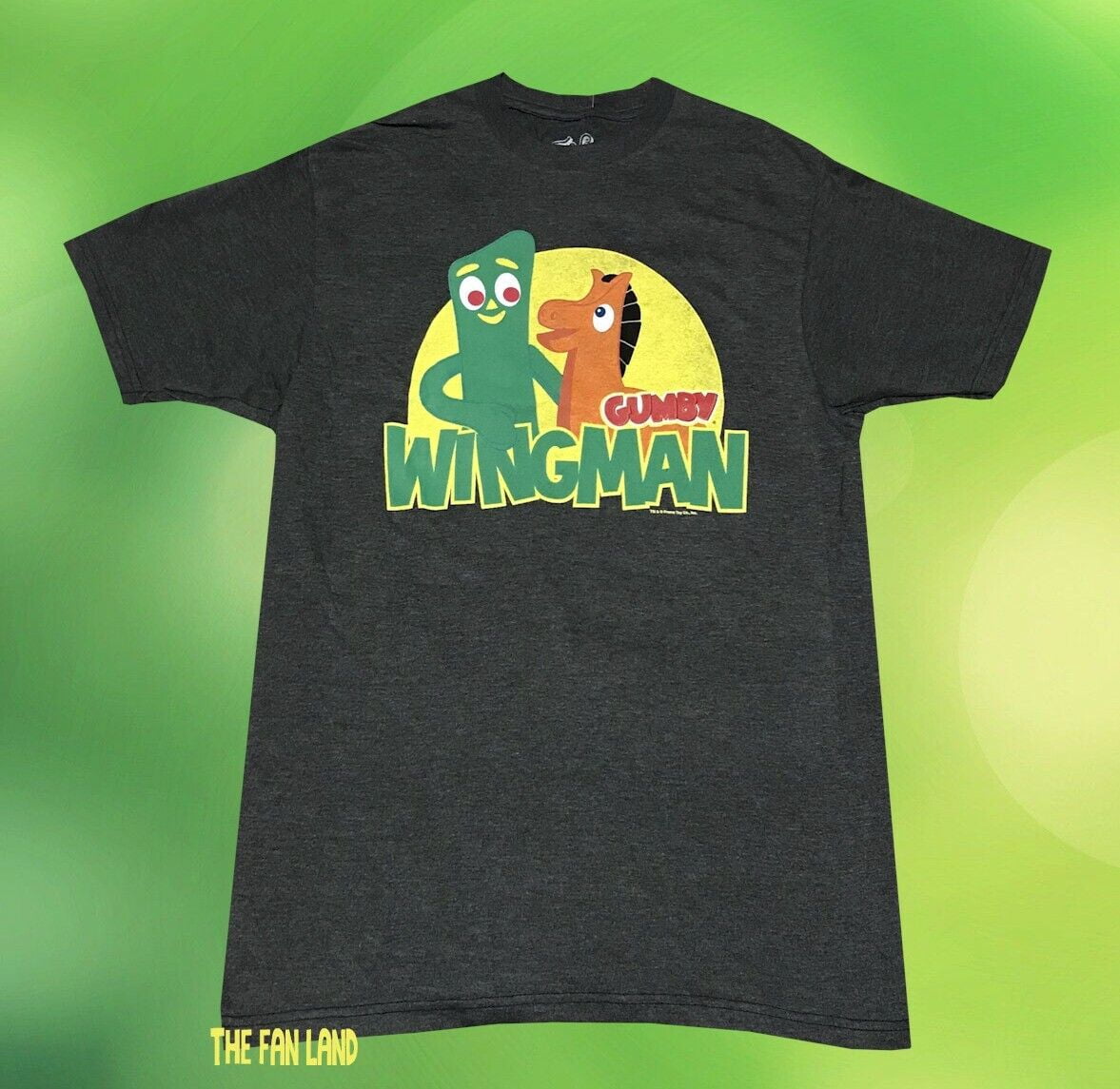 Gumby - Mens Bend Backwards (Front/Back Print) T-Shirt main image 1
