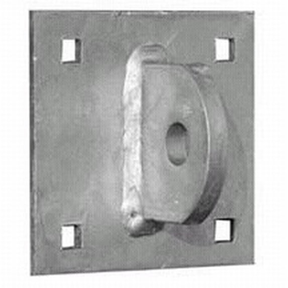 New H. Male T Connector tiedown Engineering 26532 Standard Grade w/ 1/2" tab 5" x 5"