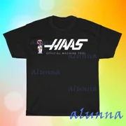 New HAAS Automation Machine Mens Black T-shirt Funny Size S to 5XL