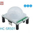 thumbnail image 1 of New HC-SR501 Small PIR Sensor Module Pyroelectric Infrared Body Motion Sensing-10pcs, 1 of 8